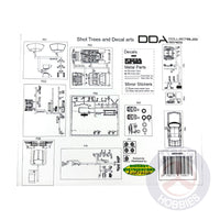 DDA 309K 1/24 Holden HQ Slammed Blown Plastic Model Kit 794712105817