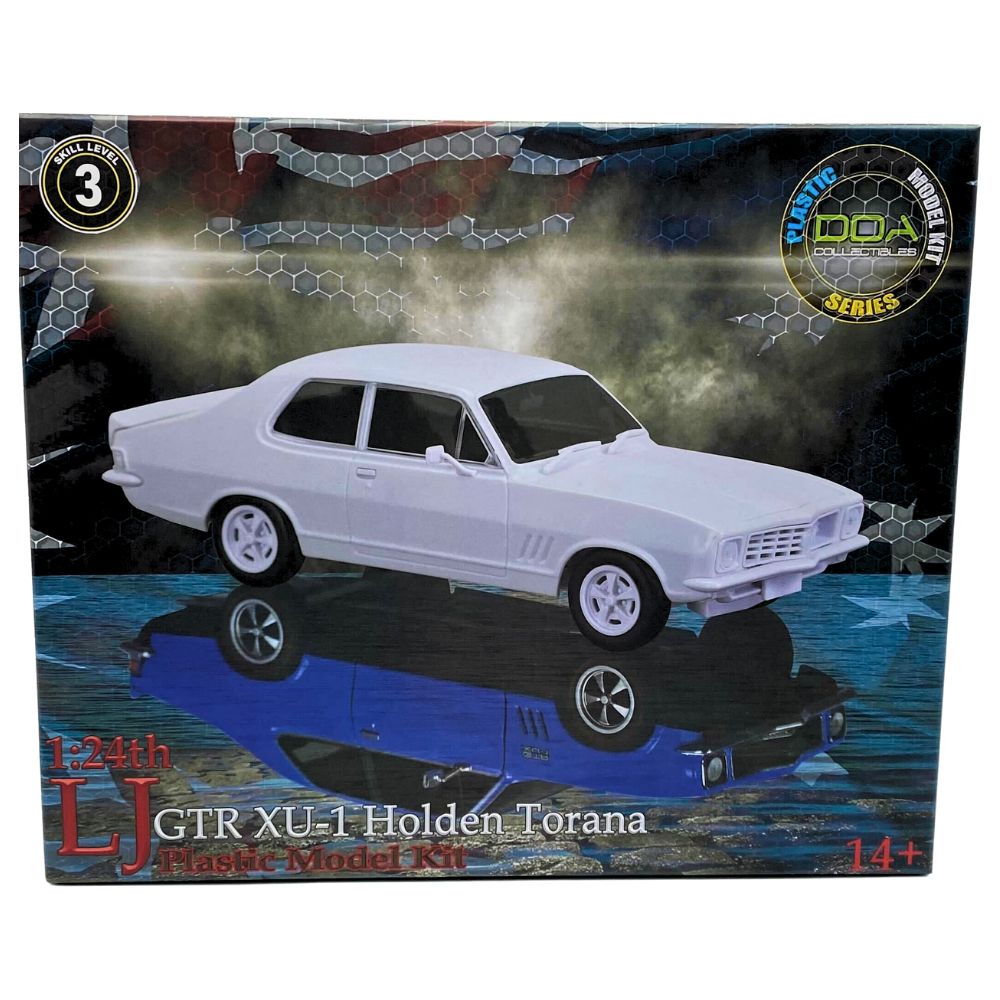 DDA 610K 1/24 LJ Torana GTR XU1 Sealed Body Opening Bonnet with Engine Plastic Model Kit 781005092664