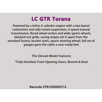 DDA 627 1/24 LC GTR Torana
