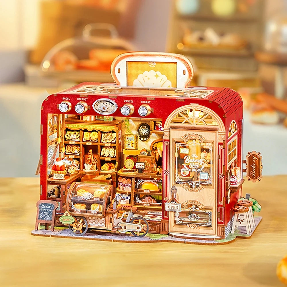 Tonecheer Toast Bakery Book Nook