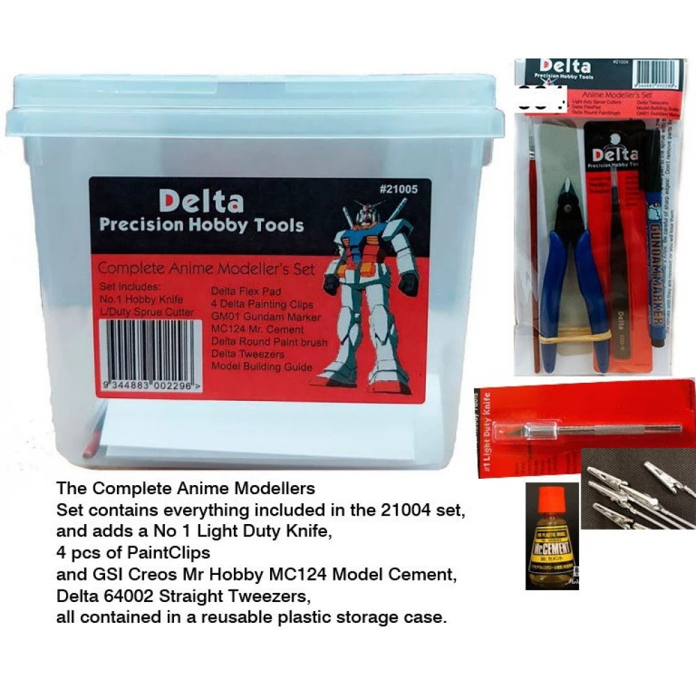 Delta 21005 Complete Anime Modellers Tool Set