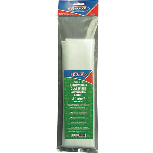 Deluxe Materials BD11 Fibreglass Cloth 0.6oz 2m2