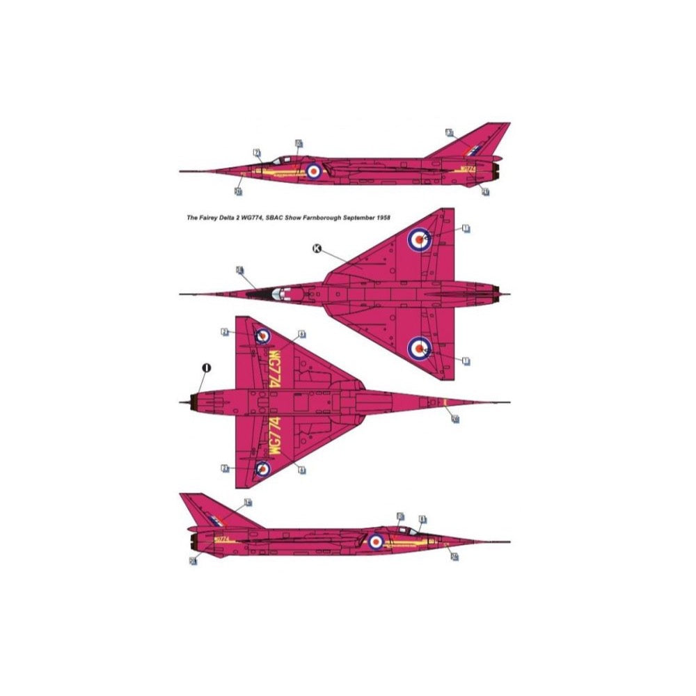 Dora Wings 1/48 Fairey Delta 2