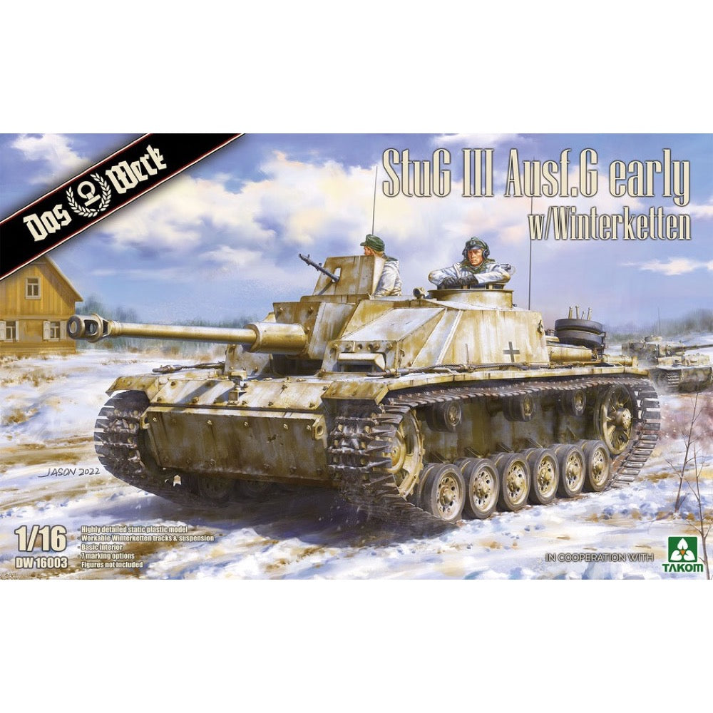 Das Werk 16003 1/16 StuG III Ausf.G early with Winterketten