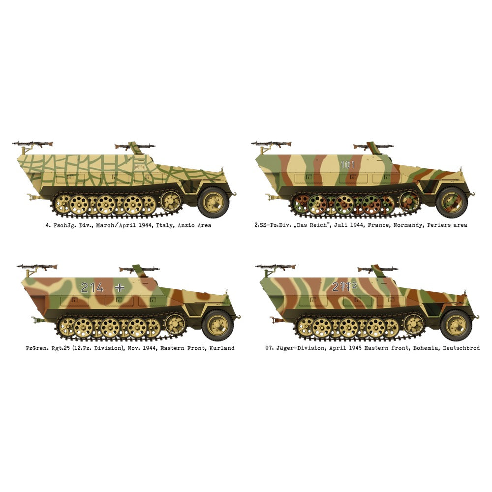 Das Werk 16005 1/16 Sd.Kfz.251/1 Ausf.D Halftrack