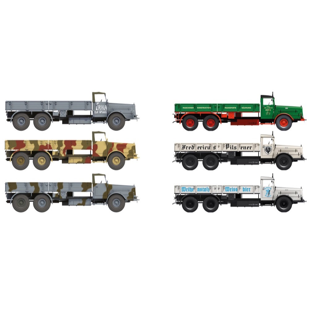Das Werk 35001 1/35 Faun L900 Hardtop 9ton Tank Transporter Truck