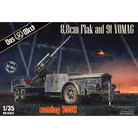 Das Werk 35024 1/35 German 8,8 cm Flak on a 9t VOMAG