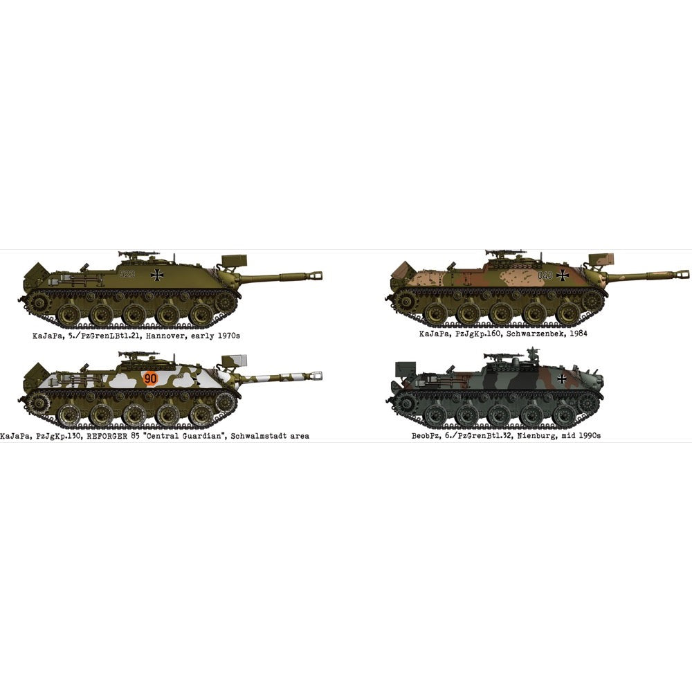 Das Werk 35031 1/35 Kanonenjagdpanzer/Beobachtungspanzer