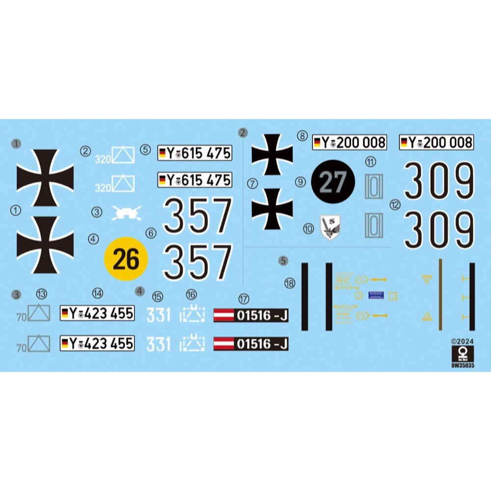 Das Werk 35035 1/35 Raketenjagdpanzer Jaguar 1