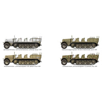 Das Werk 35037 1/35 Mtl. Zgkrwg. 8t, Sd.Kfz. 7 with Crew