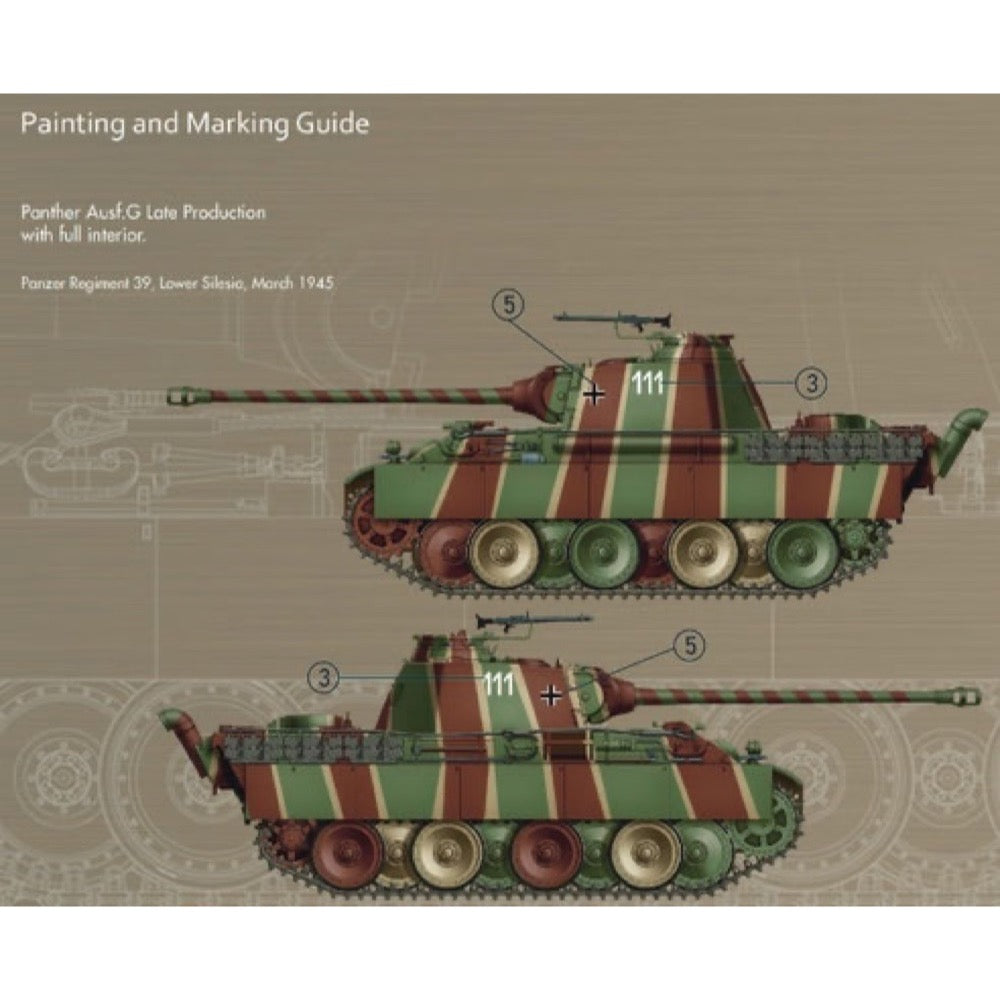 Das Werk 35041 1/35 Pz.Kpfw.V Ausf.G Panther Late Production