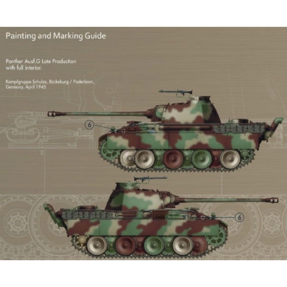 Das Werk 35041 1/35 Pz.Kpfw.V Ausf.G Panther Late Production