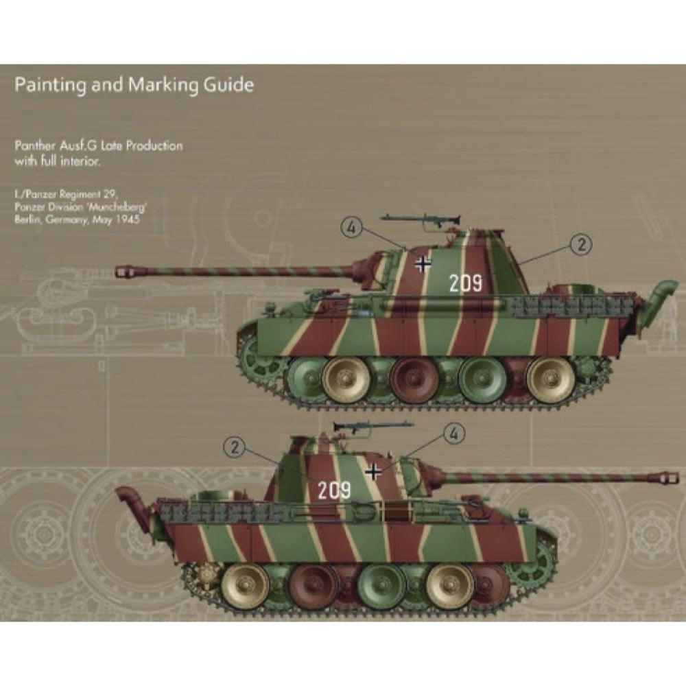 Das Werk 35041 1/35 Pz.Kpfw.V Ausf.G Panther Late Production
