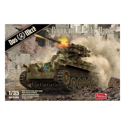Das Werk 35008 1/35 Borgward IV Panzerjäger Wanze Plastic Model Kit