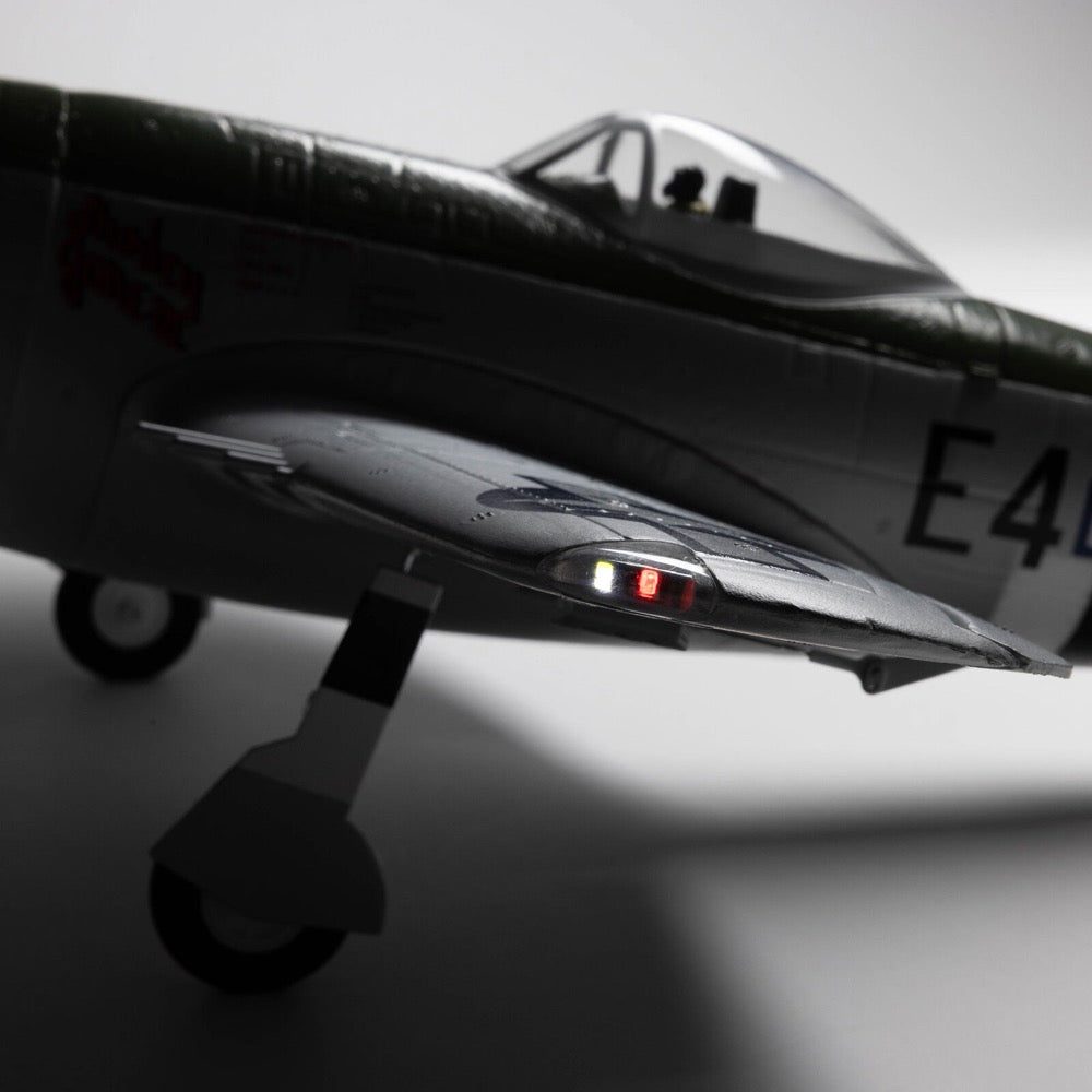 E-Flite Micro P-47 Thunderbolt 625mm BNF Basic with AS3X and SAFE Select