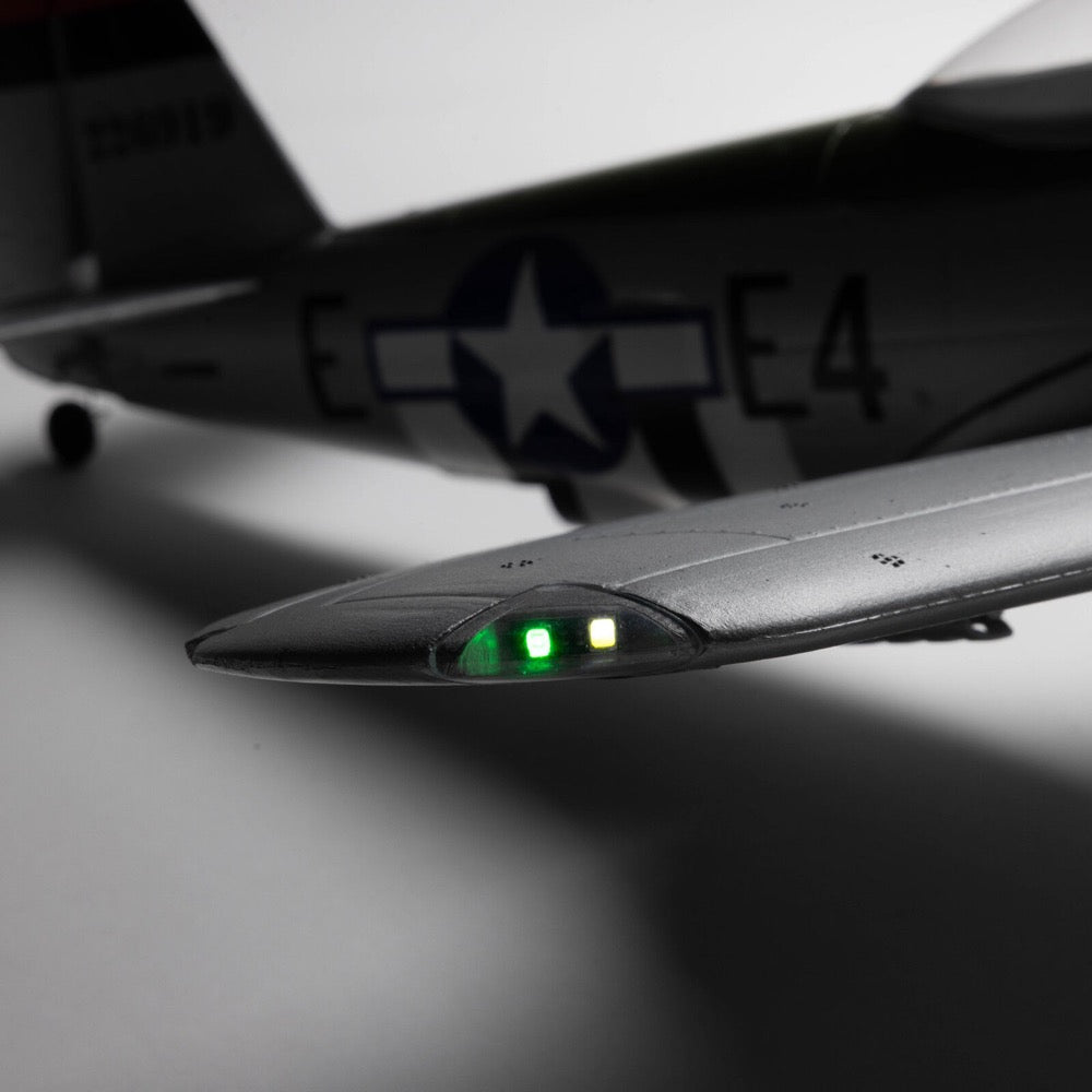 E-Flite Micro P-47 Thunderbolt 625mm BNF Basic with AS3X and SAFE Select