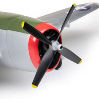 E-Flite Micro P-47 Thunderbolt 625mm BNF Basic with AS3X and SAFE Select