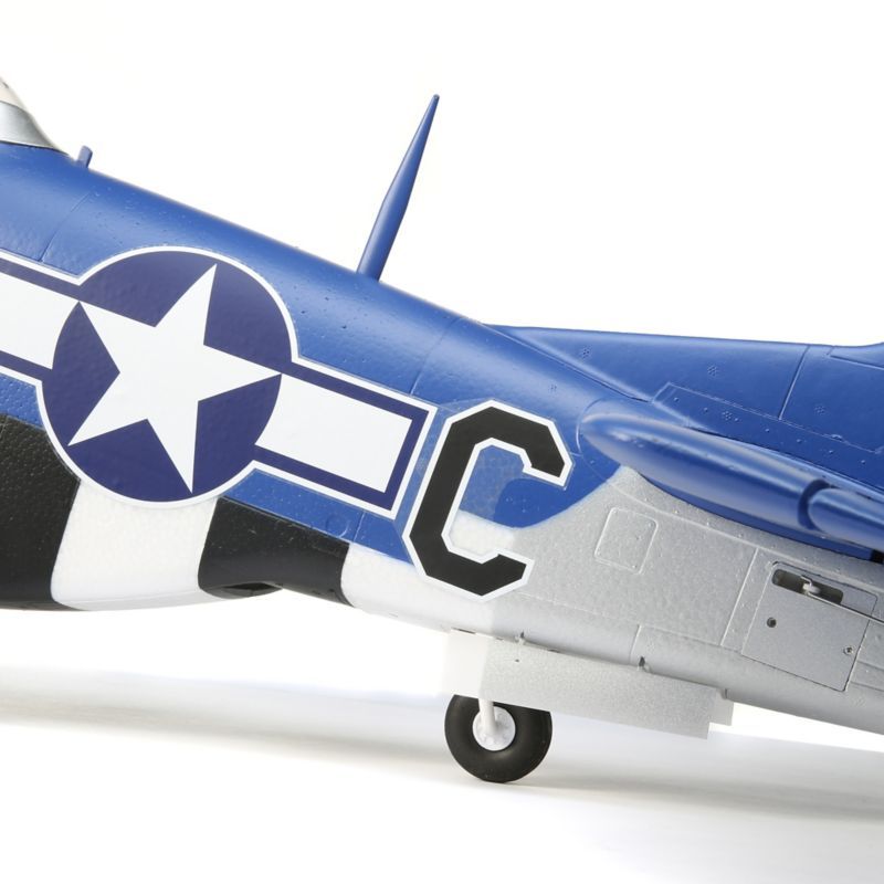 E-Flite EFL01250 P-51D Mustang 1.5m RC Plane (Bind-n-Fly Basic)