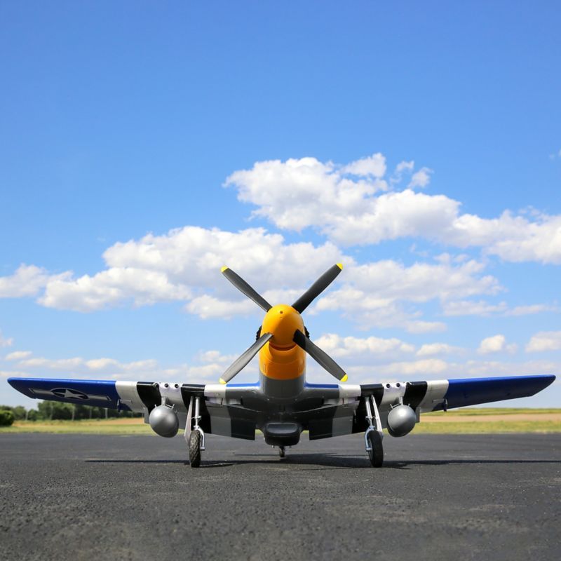 E-Flite EFL01250 P-51D Mustang 1.5m RC Plane (Bind-n-Fly Basic)