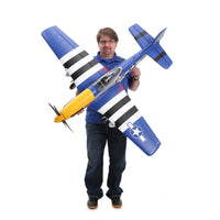 E-Flite EFL01250 P-51D Mustang 1.5m RC Plane (Bind-n-Fly Basic)