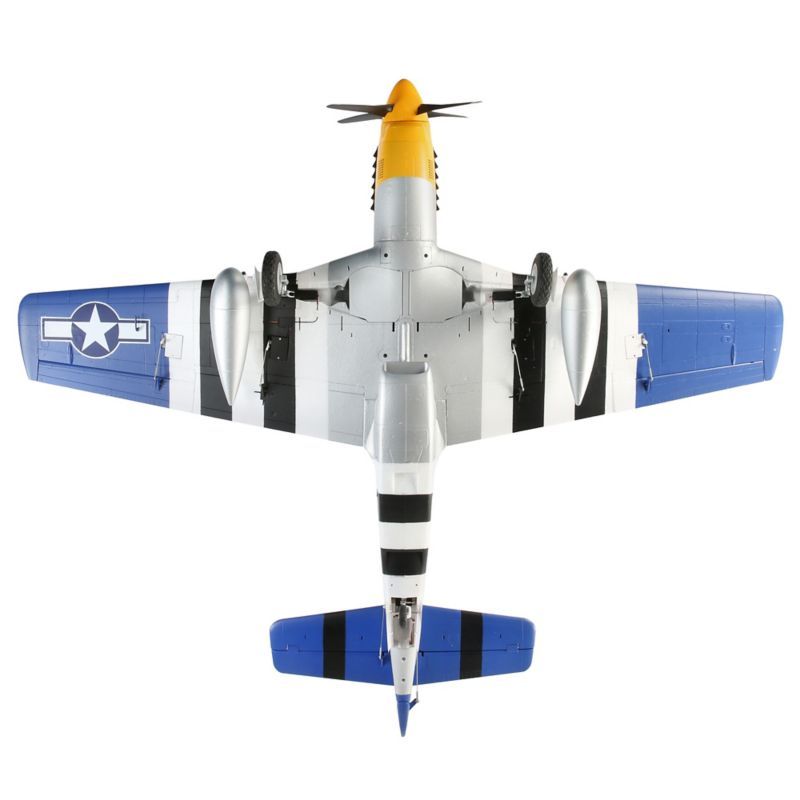 E-Flite EFL01250 P-51D Mustang 1.5m RC Plane (Bind-n-Fly Basic)