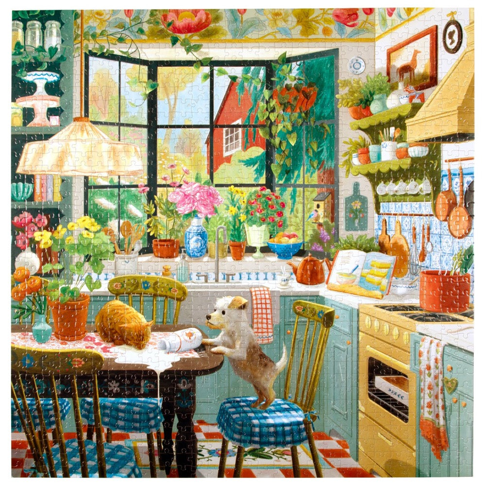 Eeboo Springtime Kitchen 1000pc Jigsaw Puzzle