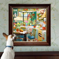 Eeboo Springtime Kitchen 1000pc Jigsaw Puzzle