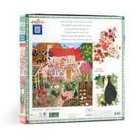 eeBoo English Cottage 1000pc Jigsaw Puzzle