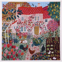 eeBoo English Cottage 1000pc Jigsaw Puzzle