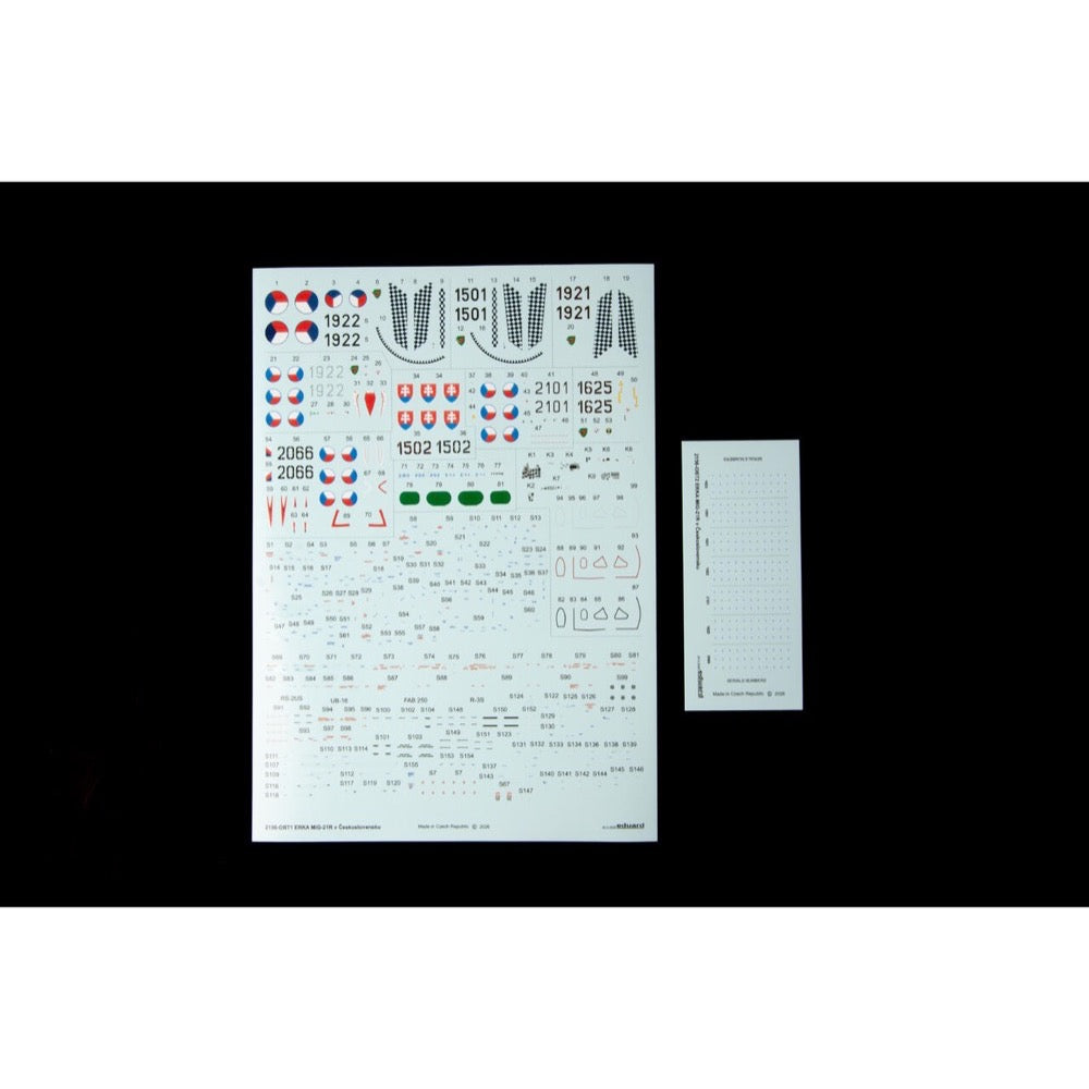 Eduard 1/72 ERKA / MiG-21R V Ceskoslovensku Model Kit