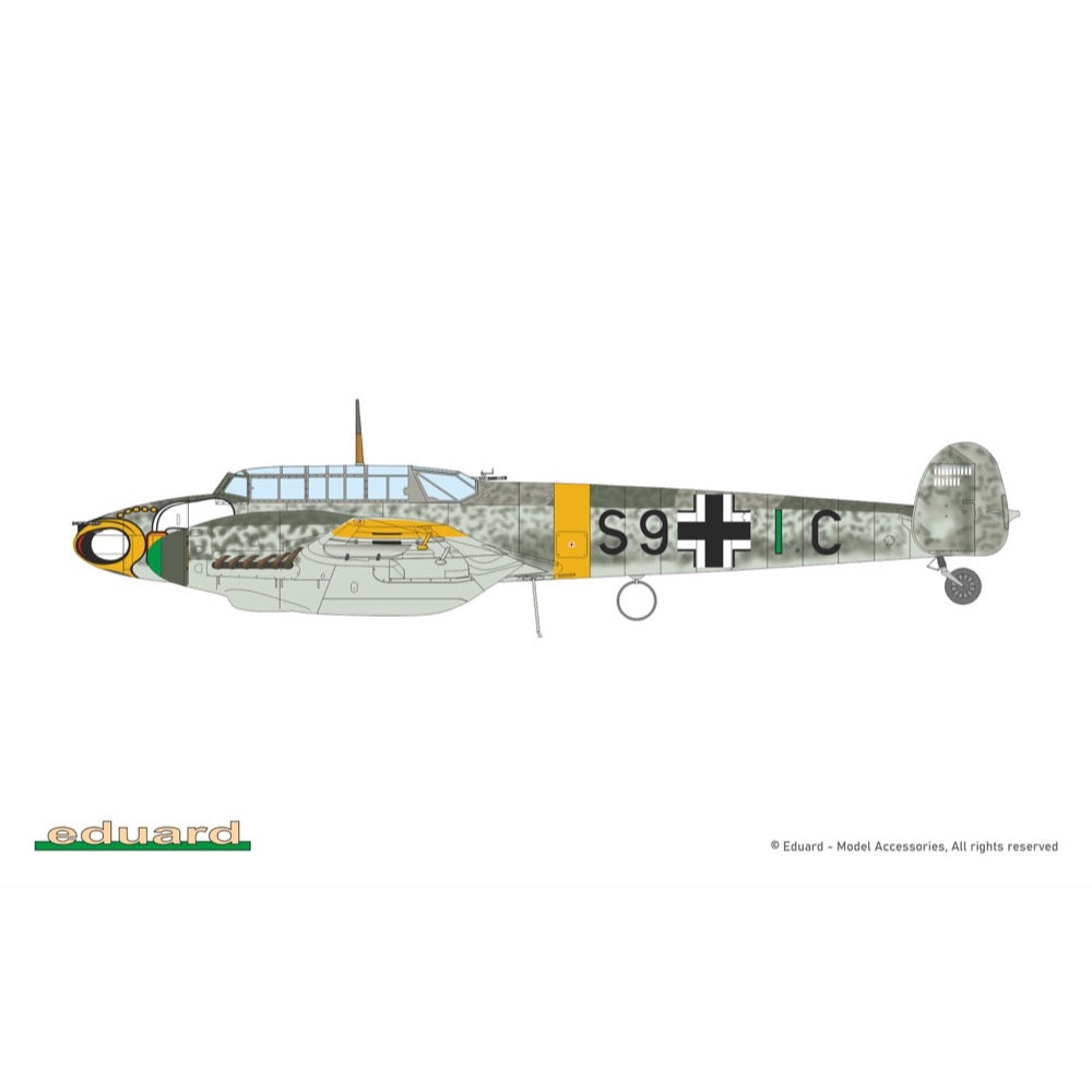 Eduard 1/72 Bf 110F ProfiPACK Model Kit