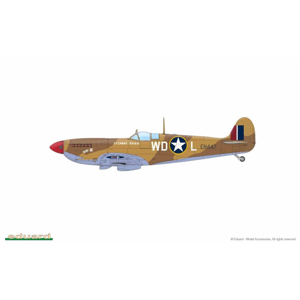 Eduard 1/72 Spitfire F Mk. IX Plastic Model Kit [07460]