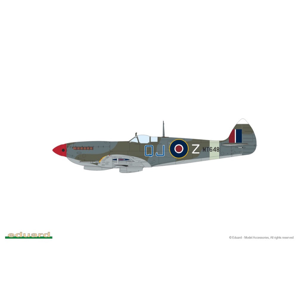 Eduard 1/72 Spitfire Mk.VIII Plastic Model Kit*Aust Decals* [7462]