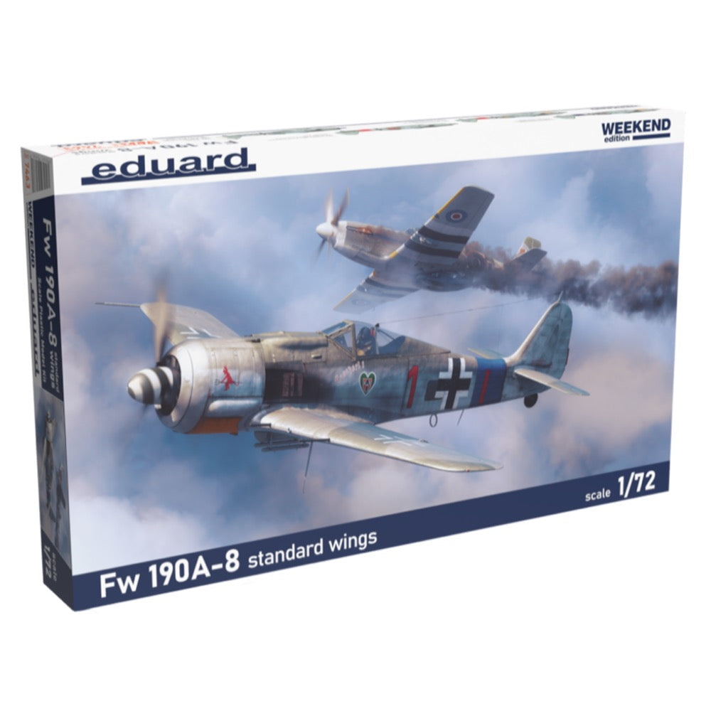 Eduard 1/72 Fw 190A-8 standard wings Plastic Model Kit [07463]
