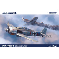 Eduard 1/72 Fw 190A-8 standard wings Plastic Model Kit [07463]