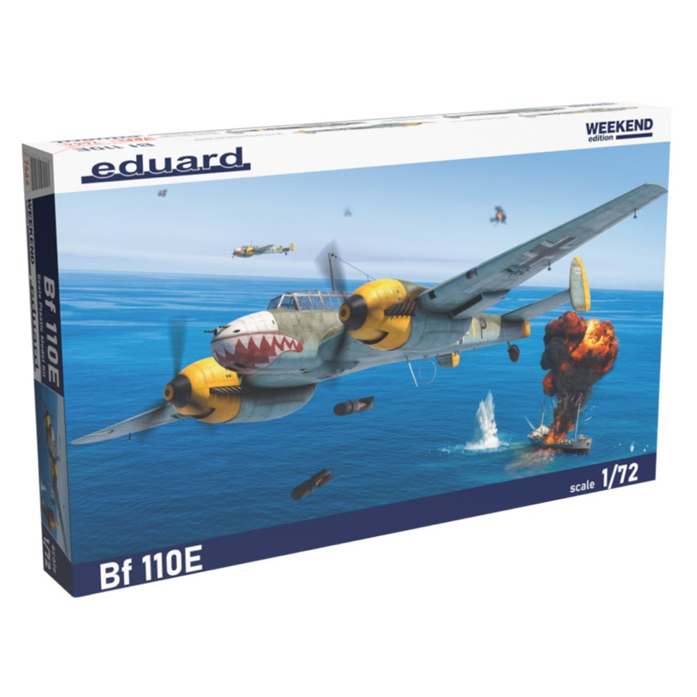 Eduard 1/72 Bf 110E Plastic Model Kit [07464]