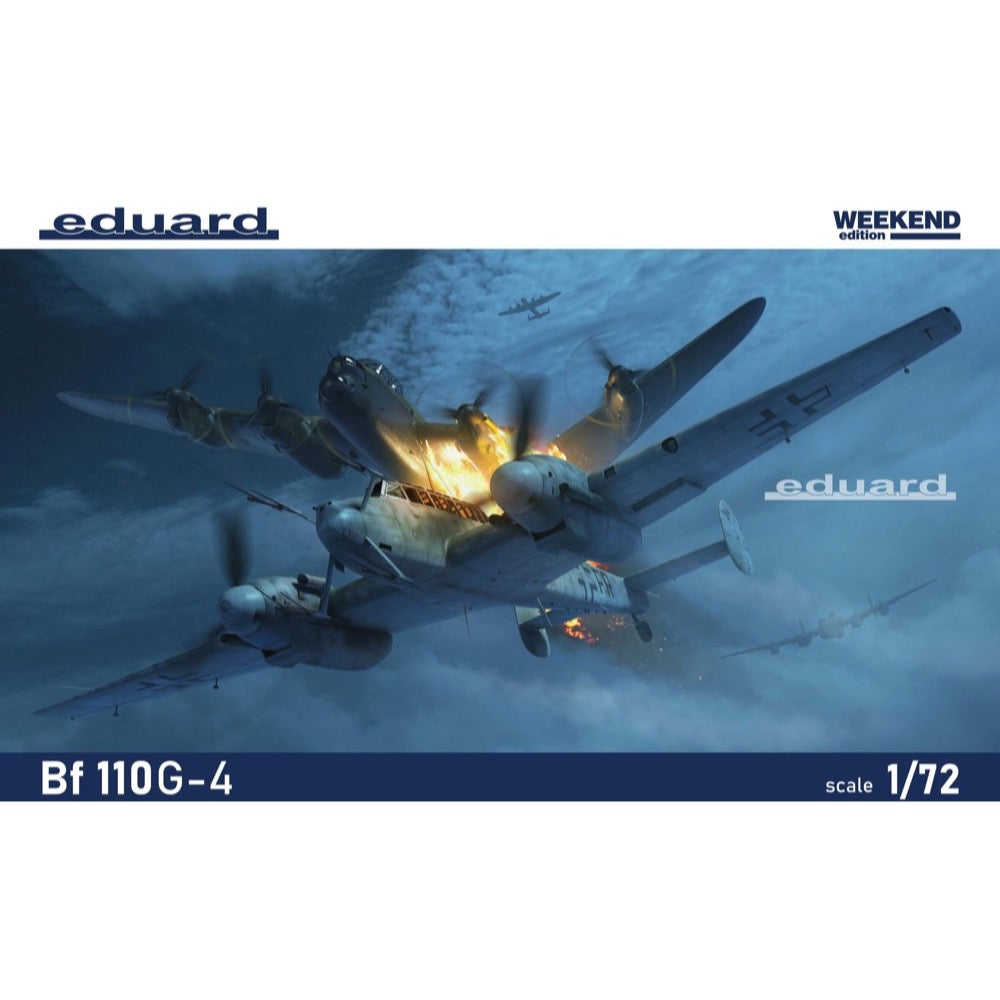 Eduard 1/72 Bf 110G-4 Weekend Edition Plastic Model Kit [7465]