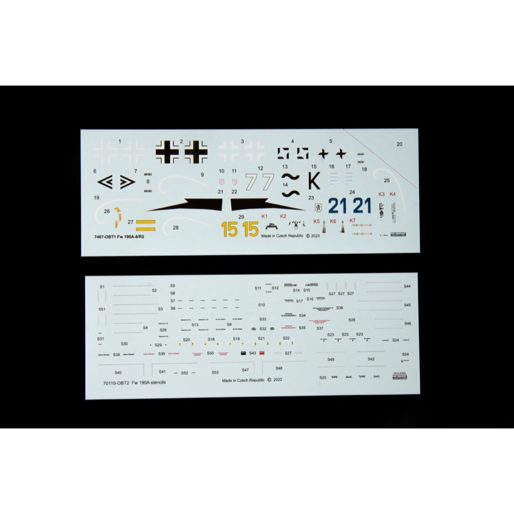 Eduard 1/72 Fw 190A-8/R2 Plastic Model Kit