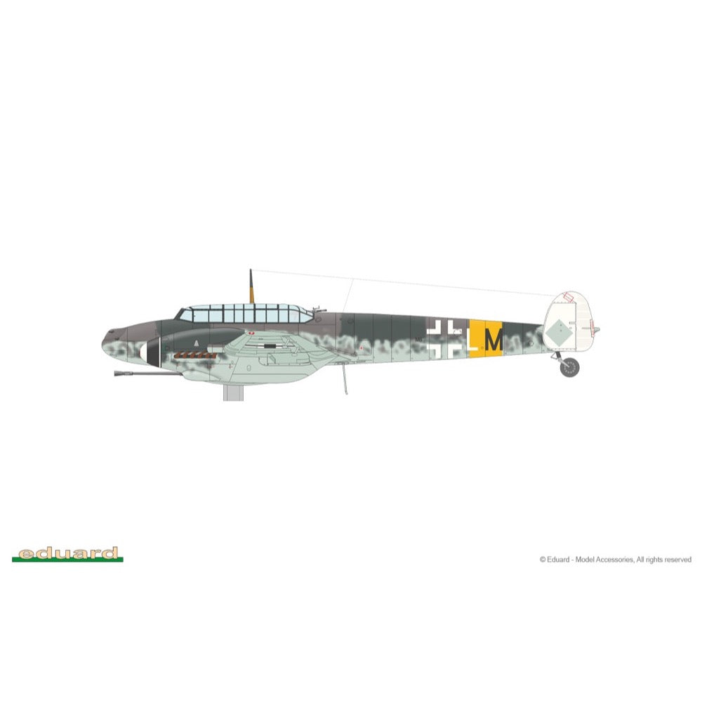 Eduard 1/72 Bf 110G-2 Plastic Model Kit