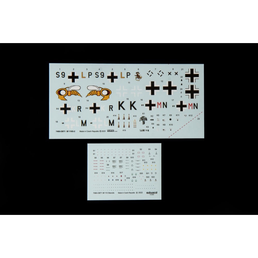 Eduard 1/72 Bf 110G-2 Plastic Model Kit