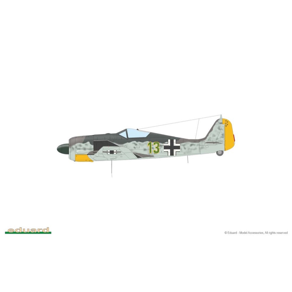 Eduard 1/72 Fw 190A-5 Plastic Model Kit