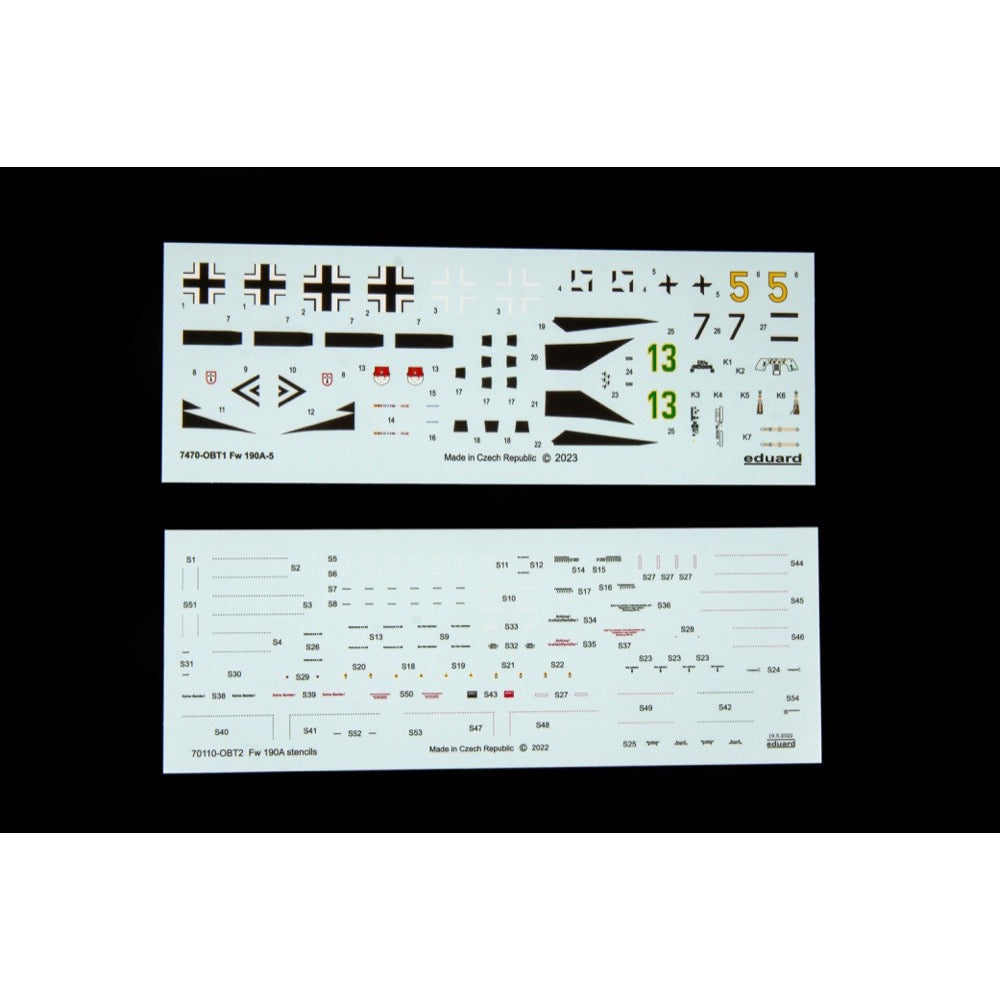 Eduard 1/72 Fw 190A-5 Plastic Model Kit