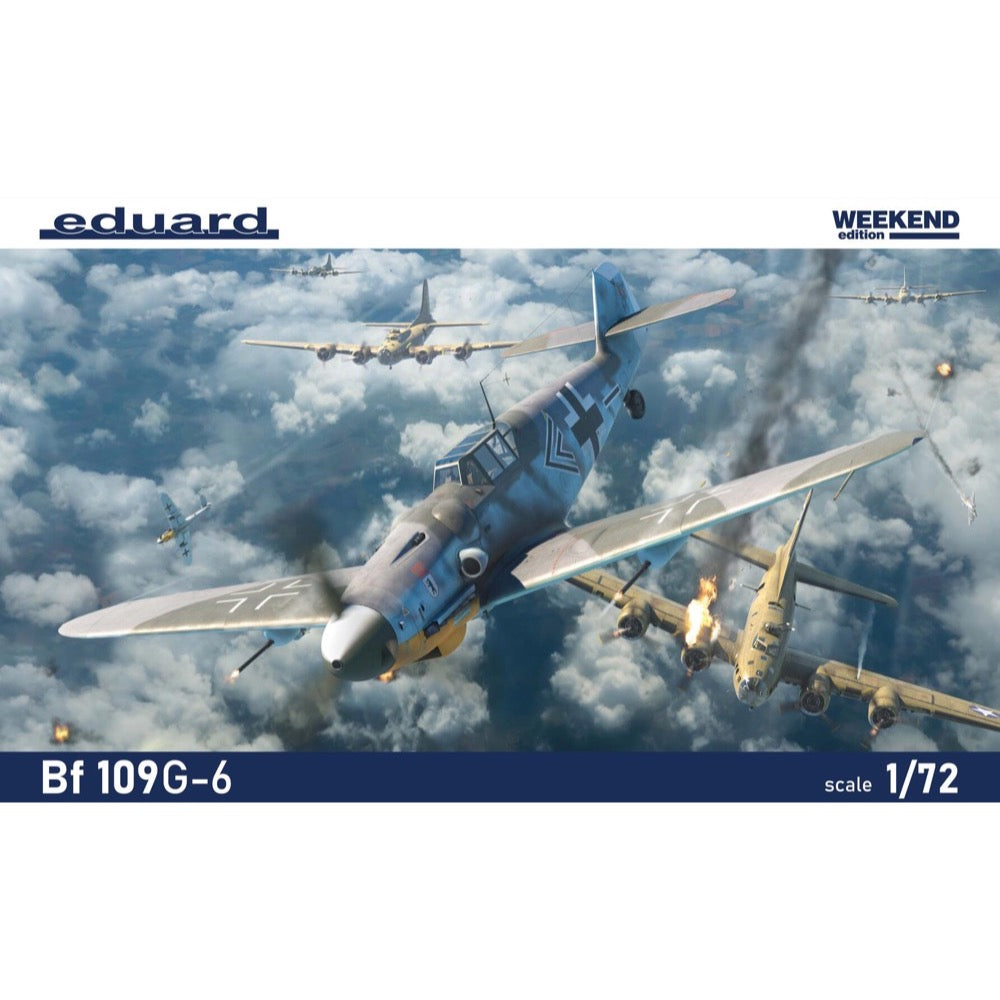 Eduard 1/72 Bf 109G-6 Plastic Model Kit