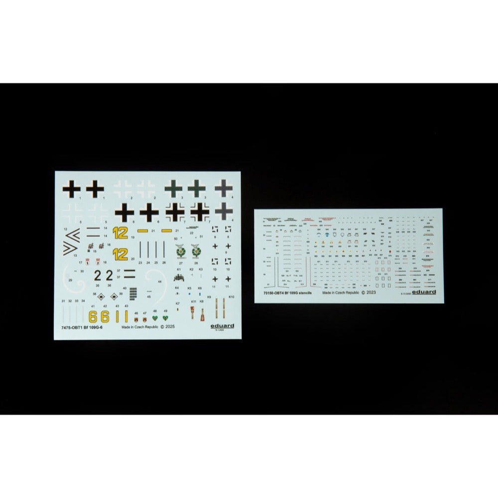 Eduard 1/72 Bf 109G-6 Plastic Model Kit