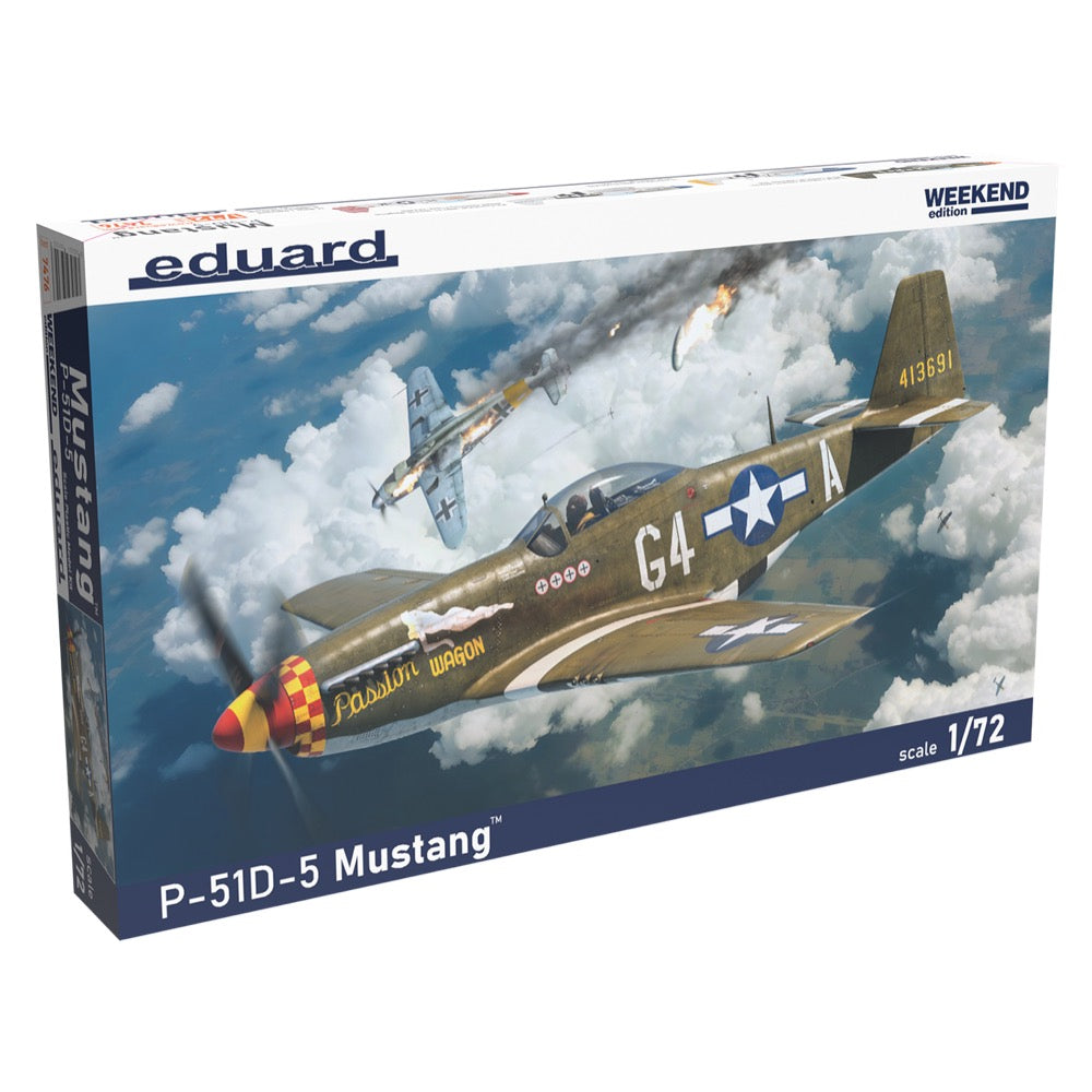 Eduard 1/72 P-51D-5 Mustang Plastic Model Kit