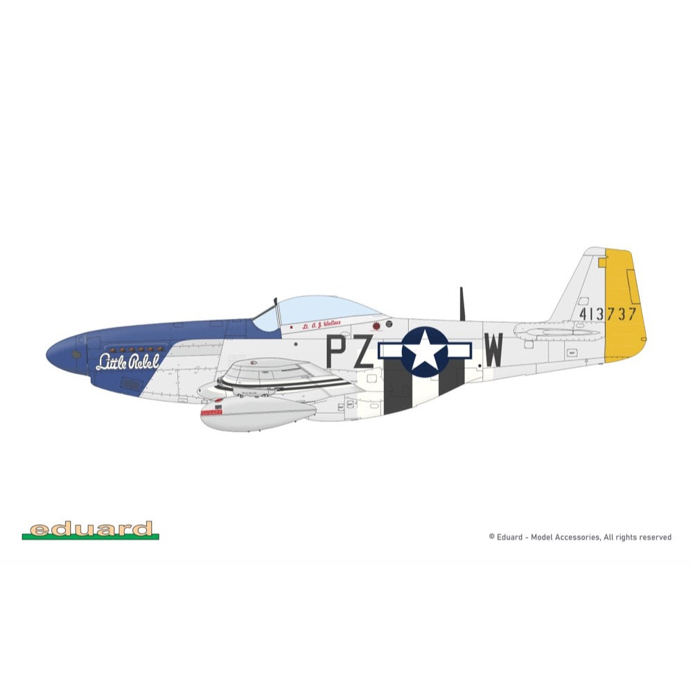 Eduard 1/72 P-51D-5 Mustang Plastic Model Kit