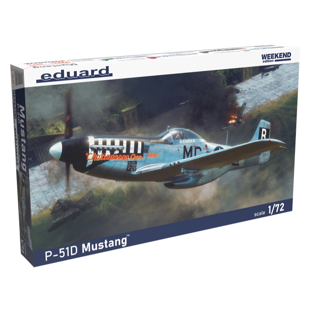 Eduard 1/72 P-51D Mustang Plastic Model Kit