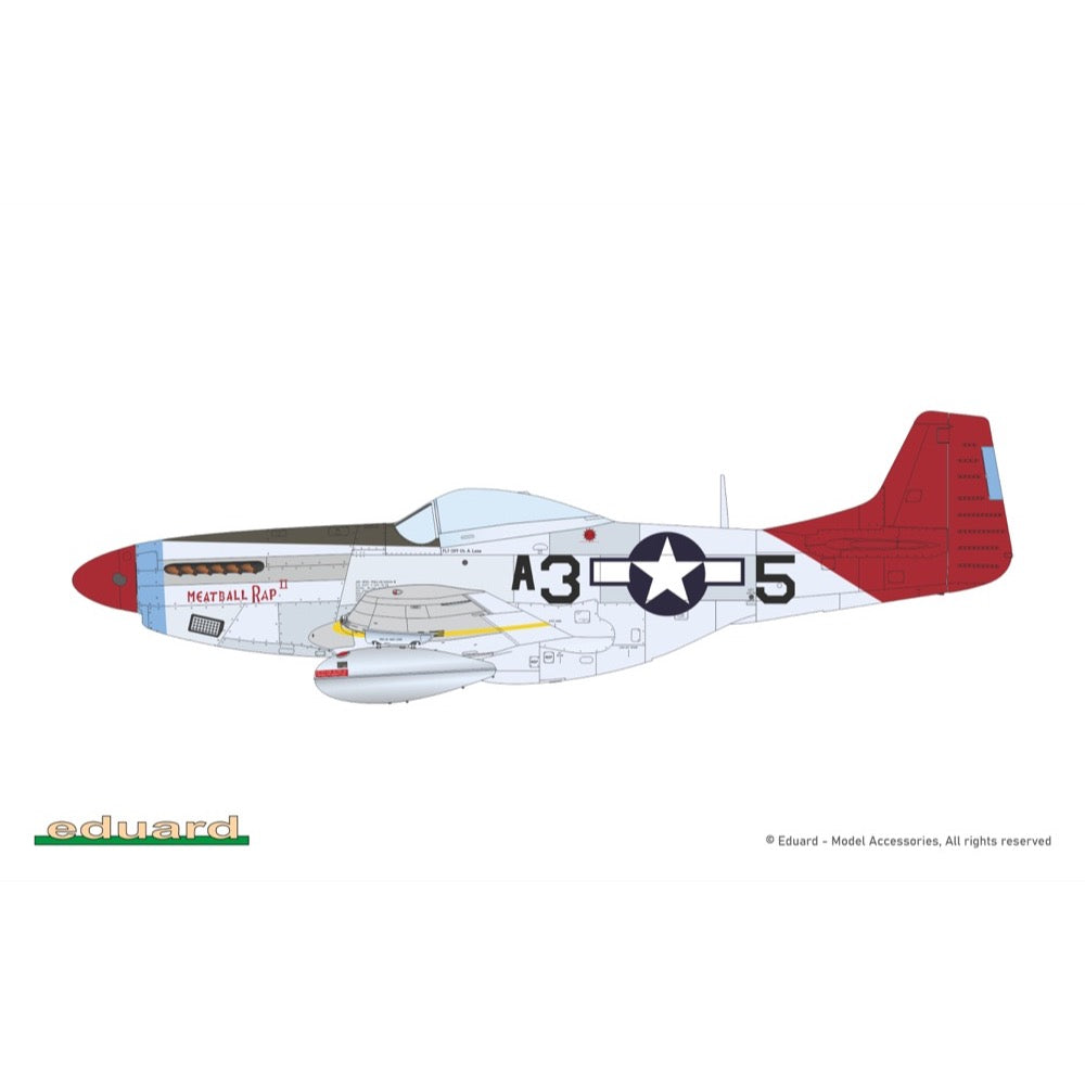Eduard 1/72 P-51D Mustang Plastic Model Kit