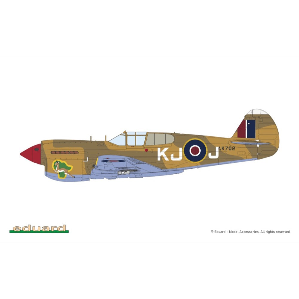Eduard 1/48 Kittyhawk Dual Combo Plastic Model Kit