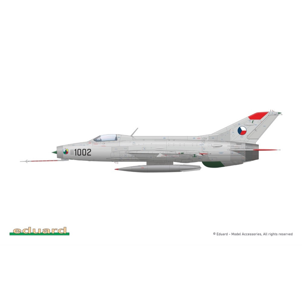 Eduard 1/48 EFKA / MiG-21F-13 In Czechoslovak Service Plastic Model Kit